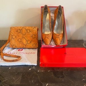 Charles Jourdan Shoes and bag
